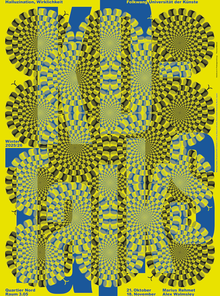 Artikel Vorschaubild: Lecture Series in the Winter Semester 2026|Vortragsreihe zum Thema "Halluzination/Wirklichkeit"
