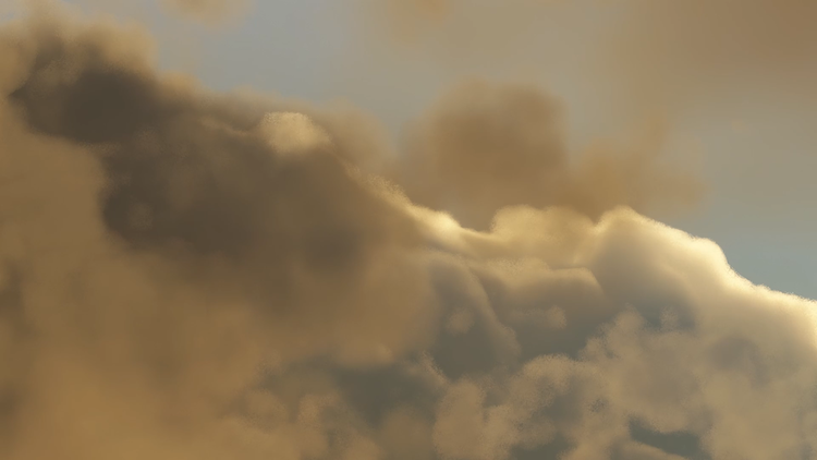 Tropical Depression (2025) traces the trajectories of 21 cyclones that formed and dissipated in the Southern Hemisphere during the 2023/24 season. Visually and sonically, found materials merge with text fragments and recordings of real-time sequences from meteorological simulations in Microsoft Flight Simulator. The film examines the aesthetic implications of a documentary approach based on data-generated rather than camera-based images, as well as the representation of extreme weather events in data-driven climate models.