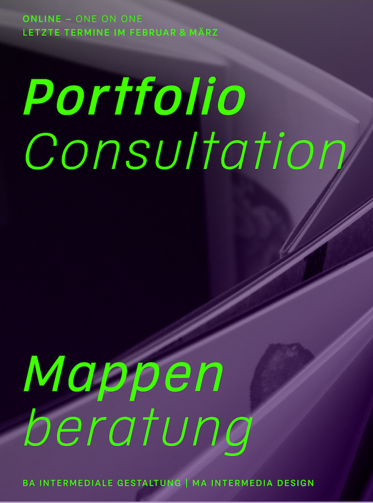 Artikel Vorschaubild: Mappenberatung im Februar & März|Letzte Online-Termine vor der Bewerbungsfrist